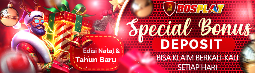 SPECIAL BONUS DEPOSIT 25% EDISI NATAL DAN TAHUN BARU