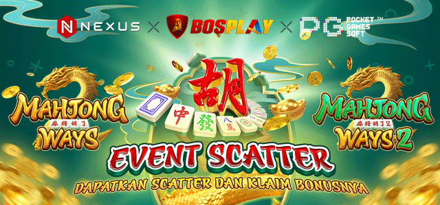 SPECIAL EVENT SCATTER MAHJONG WAYS PG SOFT X BOSPLAY